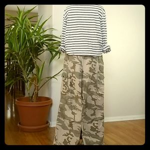 Men's Vintage Camouflage Cargo Pants